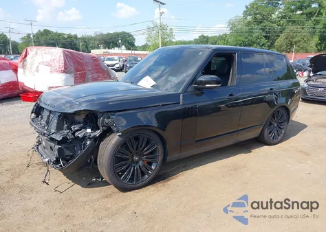 2018 Land Rover Range Rover 5.0L V8 Supercharged z USA, uszkodzony, nr VIN SALGS2RE0JA505236